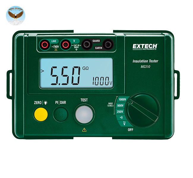 Đồng hồ đo điện trở cách điện EXTECH MG310 (1000V, 5.5GΩ)